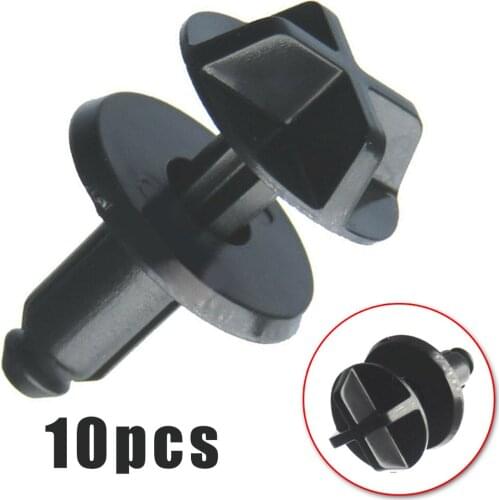 10pcs Auto Battery Cover Air Intake Trim Plastic Clips Panel Retainer Fastener Kit For Range Rover Discovery Evoque Accessories