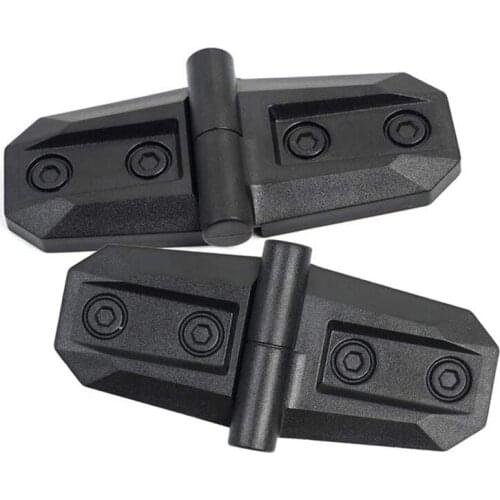 2PCS Car Door Hinge Cover for Suzuki Jimny 2019 2020 Engine Hood Hinge Decoration Cover Trim Decoration Fit Accessories