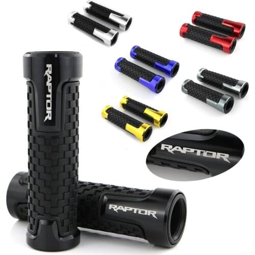 For Cagiva Raptor 650 Raptor 1000 Raptor 125 Factory Handlebar Motorcycle Handle Grips CNC Aluminum None-Slip Rubber
