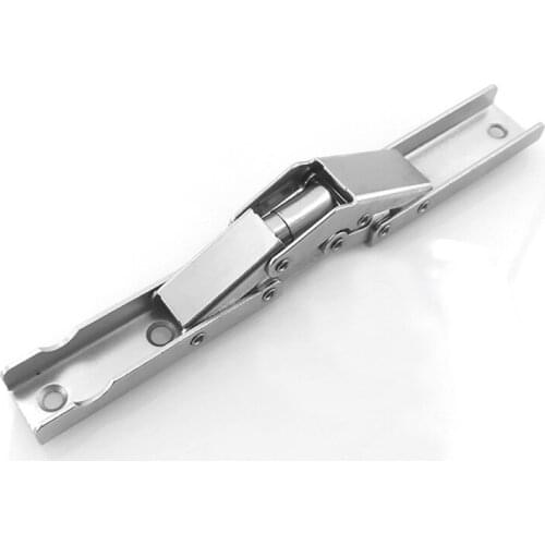 1 Pc RV Accessories Engineering Spring Bridge Type Hinge Strip 90 Degree Furniture Hardware Simple Installation Hinge