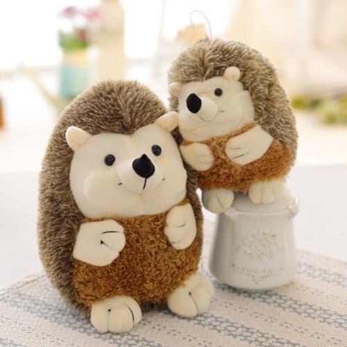 Hot Sale Simulation Hedgehog Doll Plush Toy Spot Small Hedgehog Factory PP Cotton Soft Stuffed Toy for Kids