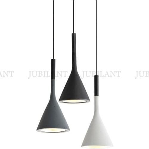 Italian European LED Aluminum Chandelier Master Bedroom Bar Simple Nordic Beside Long Pendant Lamps Suspension Hanging Lighting