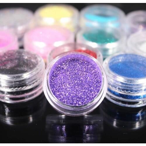 Fashion 12 Colors Nail Glitter Sequins Snow Flakes Mixed Design Decorations for Nail Arts Pillette DIY Nail Accessories