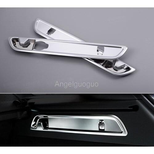 Angelguoguo Car trunk luggage boot hook Trim Cover frame For Mercedes Benz GLC X253 GLC200 GLC260 GLC300