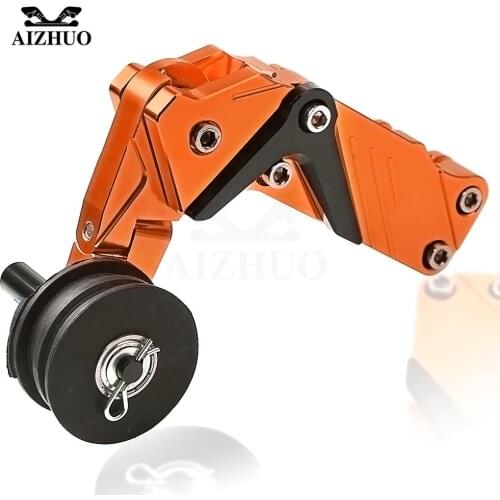 Motorcycle Chain Tensioner Rear Axle Spindle Chain Adjuster for DUCATI 899 959 1299 1199 Panigale HONDA CBR250R VFR 1200 ST 1300
