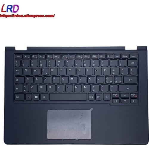 New Original C Cover Upper Case Palmrest with IT Italian Keyboard and Touchpad for Lenovo Yoga2 11 Laptop 90204999 AP0TB000100
