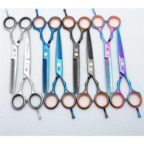 5.5 inch 16cm Quality Professional Hair Scissors Hairdressing Cutting Shears Thinning Scissors Salon Hair Styling Tools