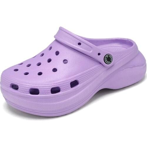 Clogs Women Sandals Breathable Lightweight Couple Slippers Fast Dry High Quality Men Shoes Clog Casual Platform Sandals