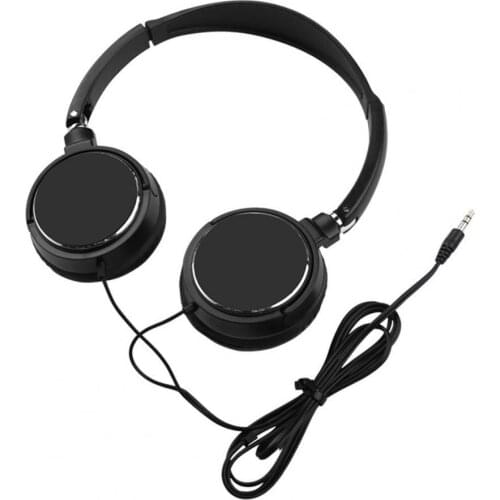 Universal Headphone Over Ear HiFi Stereo Sound Portable Wired Headset Sports Music Call Games