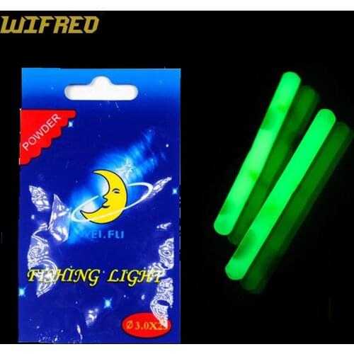 20PCS /10 Bags S L Night Fishing Dark Glow Stick Fluorescent Light For Float & Rod Tip Carp Fishing Diameter 3.0mm 4.5mm