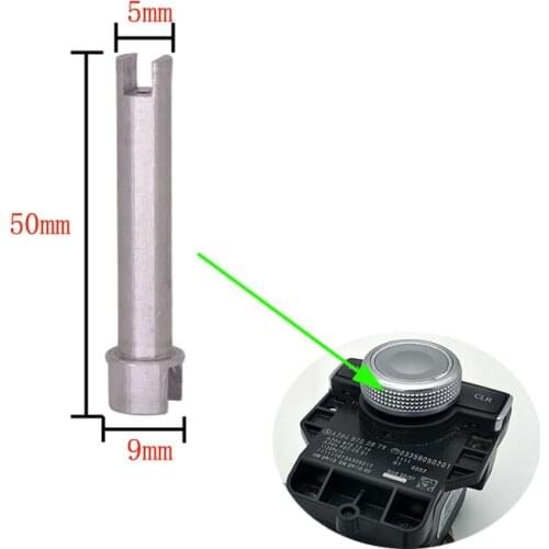 1PC Repair Shaft Axis Aluminum alloy for Mercedes benz E Class C Class W204 W212 GLK300 Knob Comand Controller