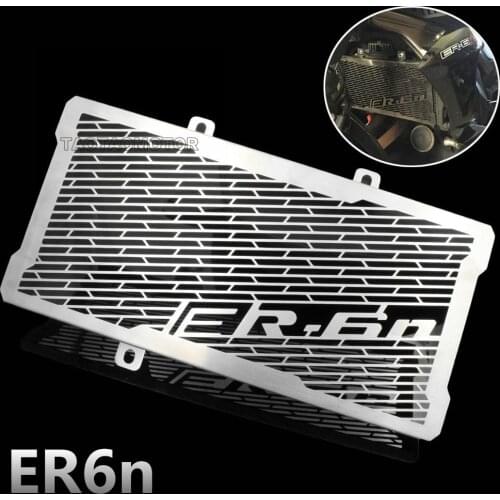 CK CATTLE KING Motorcycle stainless steel radiator guard protector grille grill cover for Kawasaki ER6F ER6N 2006 - 2015 2016