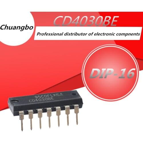 10pcs CD4030 CD4030BE DIP14 4030BE DIP CD4030BN TC4030BP new spot