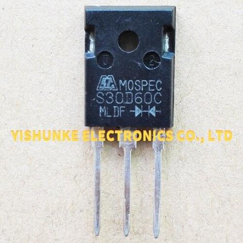 10PCS S30D60C TO-3P