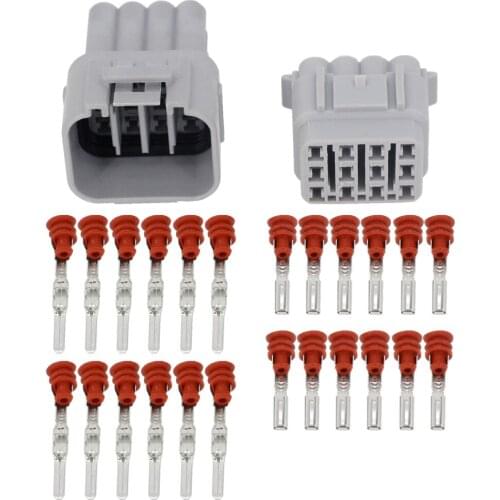 12 Pin/Way Waterproof Electrical Wire Connector DJ7125Y-2.2-11/21 Male and female Automobile Connector