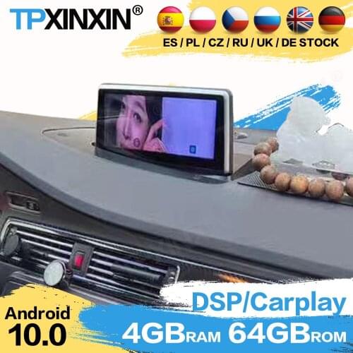 4+64G Carplay Android 10 Player Auto Car Radio Stereo For Volvo S80 2006 2007 2008 2009 2010 2011 2012 GPS Navigation Head Unit