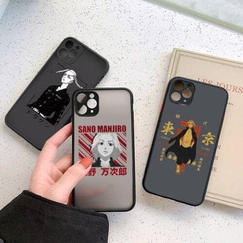 Tokyo Revengers manjiro sano Phone Case For iphone 12 11 7 8 plus mini x xs xr pro max matte transparent cover