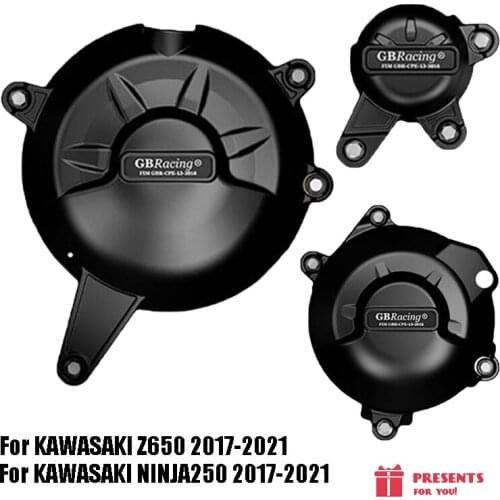 For KAWASAKI Z650 NINJA650 2017-2021 2020 Engine Covers Protectors Motorcycles Engine cover Protection case for case GB Racing