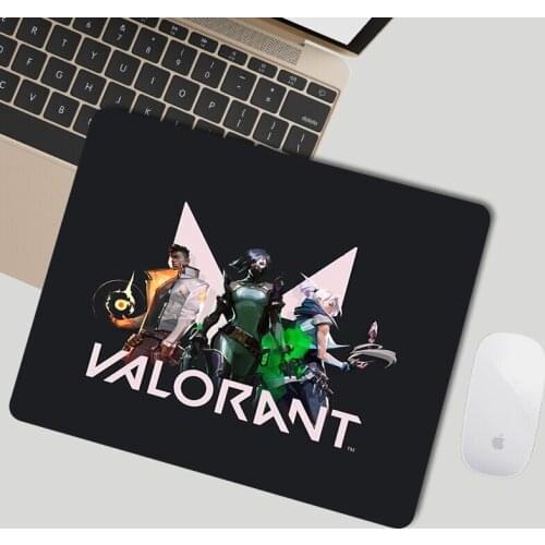 Mouse Pad Valorant Deskpad Gamer Computer Table Pc Accessories Gaming Desk Mousepepad Small Office Non-slip Mat Stitch Cool