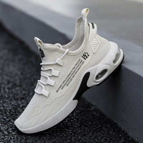 Fashion Sneakers Men Vulcanized Shoes Air Mesh Mens Trainers Lightweight Casual Shoes Men Black Footware