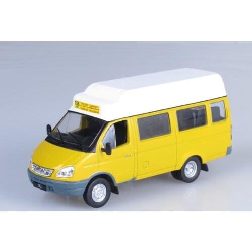 Scale models DeAGOSTINI 1/43 GAZ-322131 Bus diecast car for collection gift