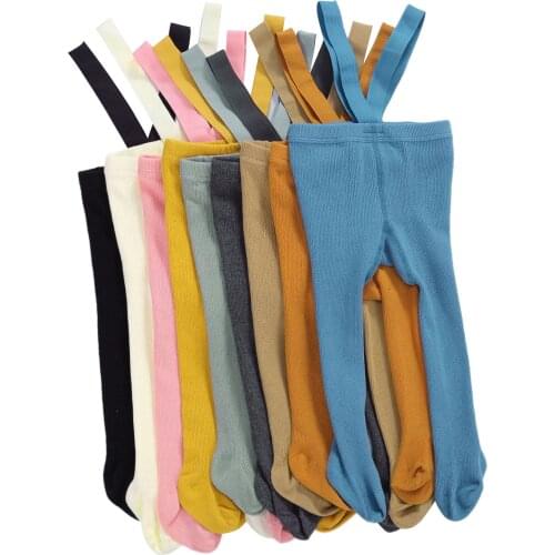 New Infant Baby Cotton Basic Leggings Tight 9 Colors