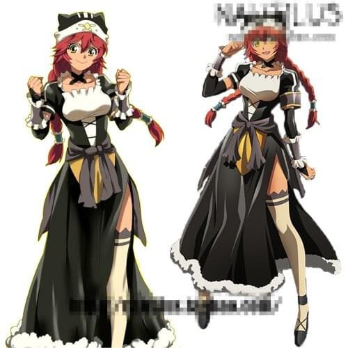 Overlord II Anime Cosplay lupusregina cosplay costume custom made/size