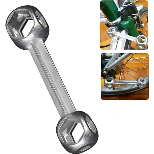 6-15mm 10 in 1 Durable Bicycle Bike Repair Tool Dog Bone Shape Hexagon Wrench Accessory Repairment Tool