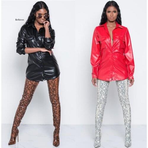 Rebicoo Red Blouses