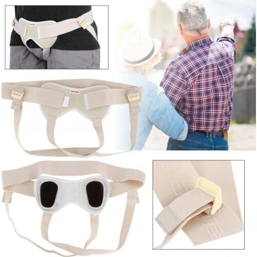 Adjustable Inguinal Hernia Belt Groin Support Inflatable Hernia Bag for Adult Children Hernia Support Surgery Treatment