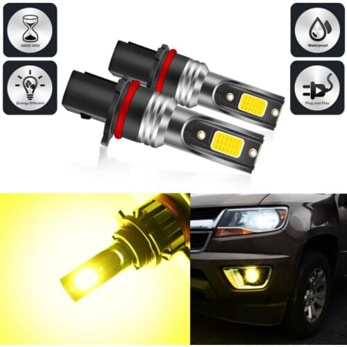 2x 3000LM H8 H11 LED Canbus 9005 HB3 9006 HB4 LED Fog Lamp For BMW VW Benz Audi A3 8P A4 B8 B6 A6 C6 C7 BMW E60 E90 Car Lights