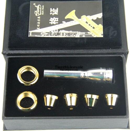 Trumpet Mouthpiece silver Plated 1PCS
