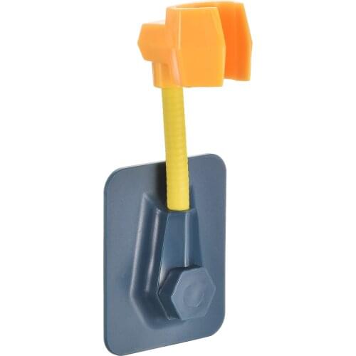 Uxcell Shower Head Holder, Adjustable Handheld Showerhead Holder Adhesive Bracket Navy-blue