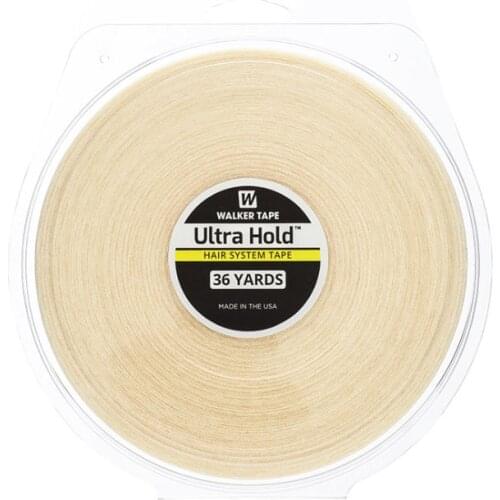 1Roll 36 Yards White Wig Ultra Hold Support Double Sided Waterproof Adhesive Tape For Tape Hair Extension/Toupee/Lace Wig