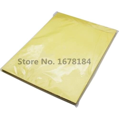 10pcs A4 Toner Heat Transfer Paper Yellow For DIY PCB Electronic Prototype Mark