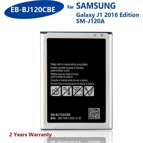 100% Genuine EB-BJ120CBE EB-BJ120CBU For Samsung Galaxy Express 3 J1 2016 SM-J120A SM-J120F SM-J120F/DS J120 J120h J120ds