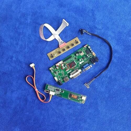 1024*768 Fit LTM14C453K/LTM14C500Z/LTM14C501E DVI VGA HDMI-compatible 1CCFL LCD screen MNT68676 controller board 20 Pin LVDS Kit