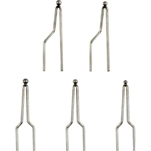 5 Pcs High Impedance Tips Wood Burning Wire Ball Tips for 50W or 100W Professional Wood Burning Kit