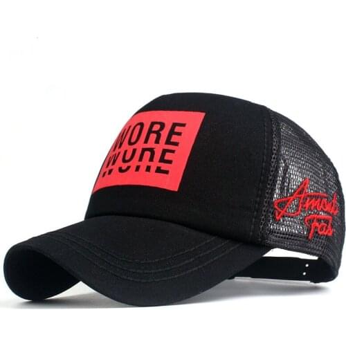 New Mens Baseball Cap Print Summer Mesh Cap Hats For Men Women Snapback Gorras Hombre hats Casual Hip Hop Caps Dad Hat