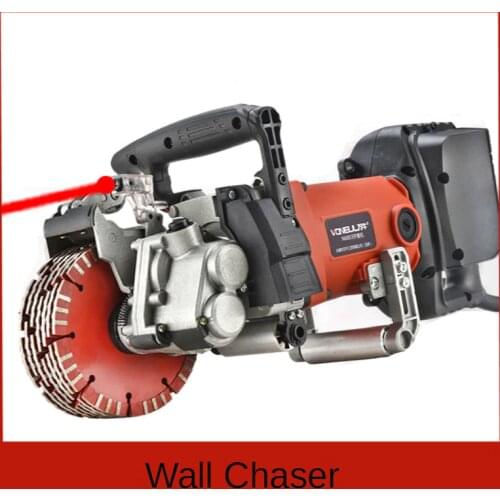 Wall chaser machine a molding hydropower dust-free Wall concrete trough cutting tools with infrared cutting machine