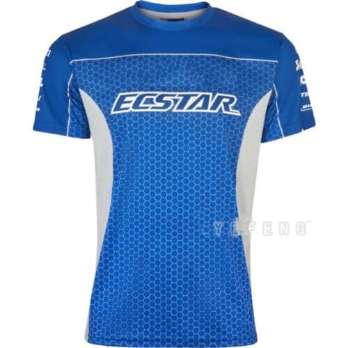 Motocross MTB Bike Riding Quick Dry T-shirt For Suzuki Motorcycle Mountain Bicycle Summer Short Sleeve