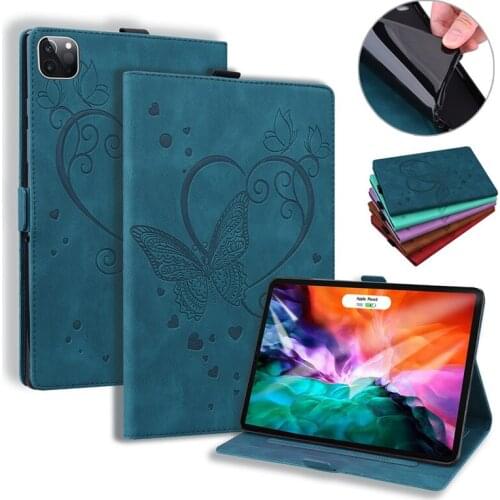 Coque For iPad Pro 12.9 11 2021 2020 Case Embossing Butterfly Full Housing Tablet Case For Funda iPad Pro 11 12 9 Case 2021 2020