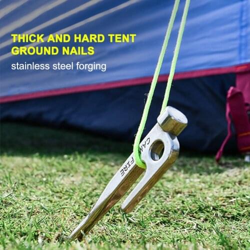1/4pcs 30cm Camping Tent Pegs Steel Nail Windproof Awning Outdoor Anchors Ground Fixing Nail Stakes Tent Pegs