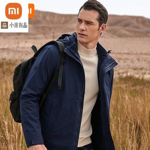 4-color youpin youpin jacket for fall/winter outdoor mountaineering three-in-one warm two-piece waterproof casual jacket