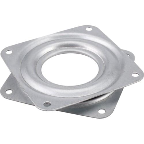 New Style Lazy Susan Ball Bearing Metal Swivel Plate Rotation 360 Degrees Hollow Free Rotating Display Stand Small Turntable