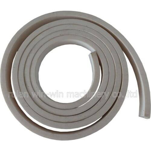 Silicone rubber strip width 25mm thickness 12mm Plastic Bag Making Machine Sealing Cutting Machinery Silicone Sealing Strip