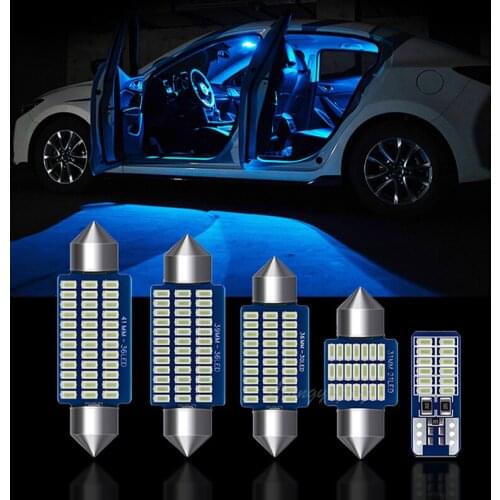 LED Interior Map Dome Trunk Light Kit License Plate Lamp Canbus For Toyota RAV4 1996-2020