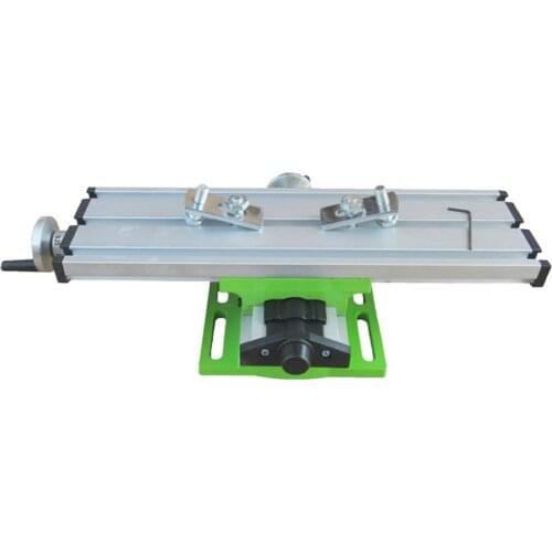 Precision Mini Table Bench Vise Bench Drill Milling Machine Cross Assisted Positioning Tool X Y-axis Adjustment Coordinate Vise