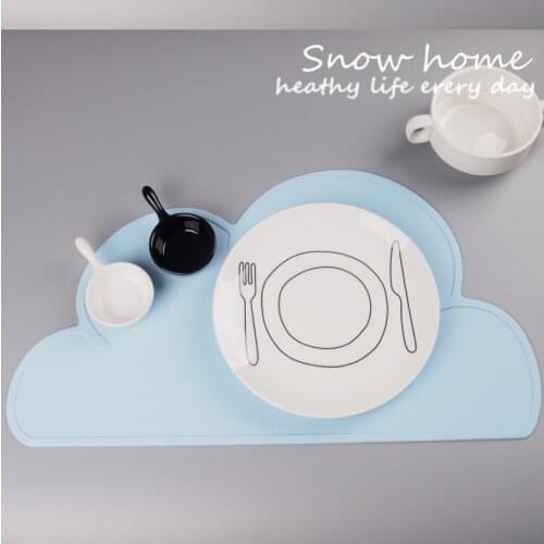 1Pc Cloud Shape Silicone Coaster Coffee Table Cup Mats Pad Heat Insulation Cup Pads Placemat Kitchen Accessories Hot
