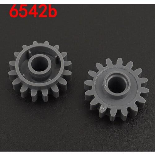 10PCS 6542b Gear 16 Tooth with Clutch [Smooth] Building Block Bricks Accessories Assembly Parts MOC DIY Education Build Toys